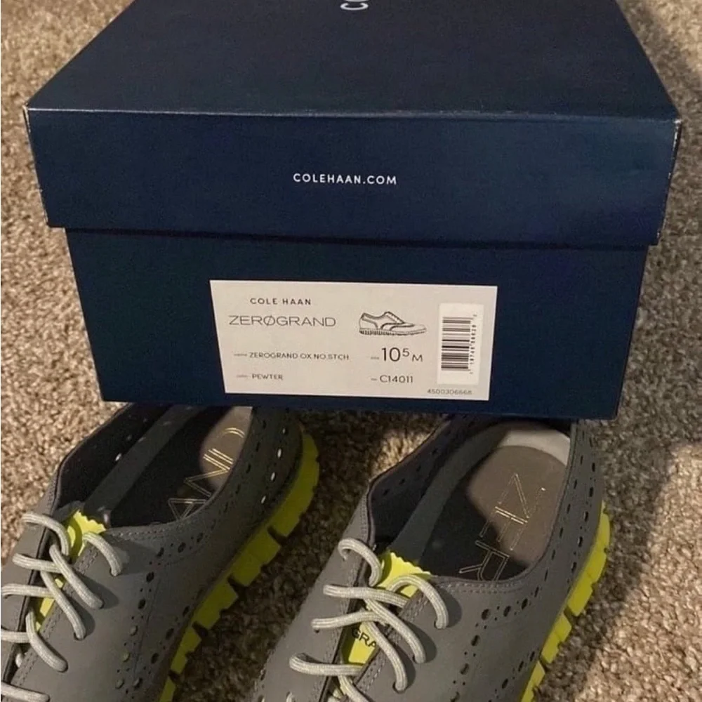 Men’s Cole Haan Shoes, ZeroGrand, No Stitch, Size 10.5, RARE - Picture 9 of 9